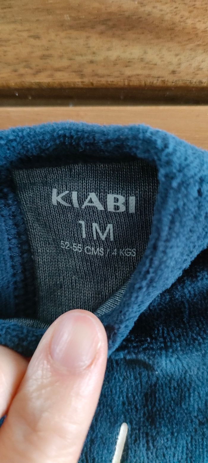 Pyjama kiabi velours - photo numéro 2