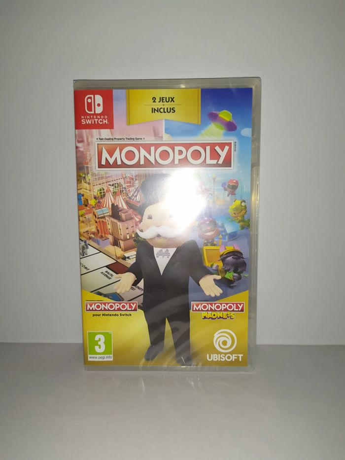 Monopoly Plus + Monopoly Madness 2 jeux en 1 Nintendo Switch neuf - photo numéro 1