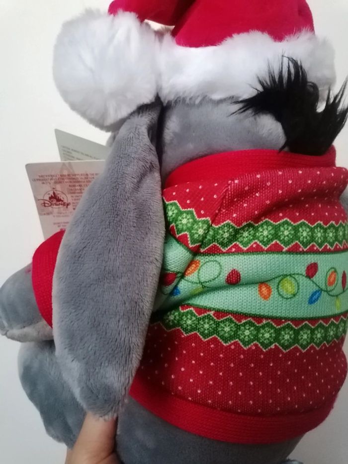 Peluche Bourriquet Noël Disneyland Paris - photo numéro 4