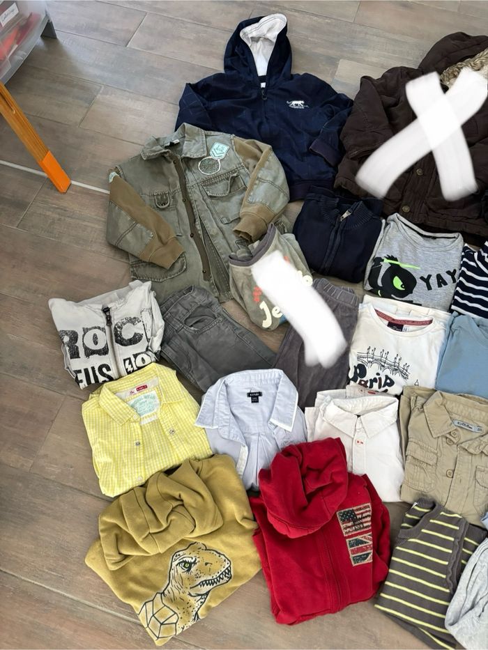 Lot de 25 vêtements hiver garçon 5 ans kiabi ikks sergent major vertbaudet - photo numéro 2