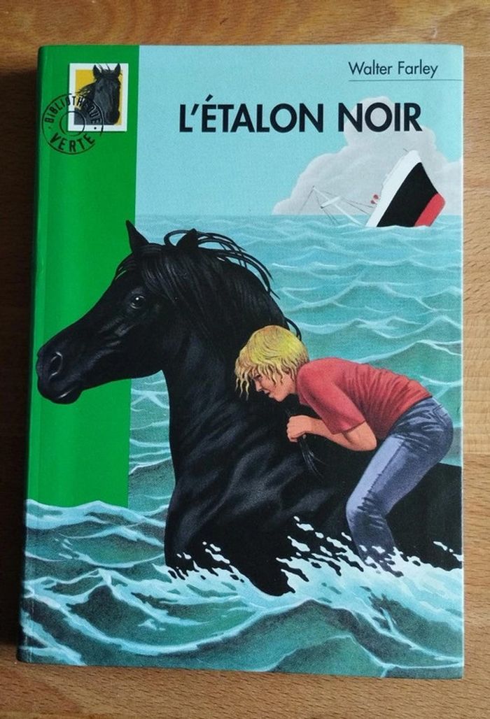 Livre enfant L'étalon noir