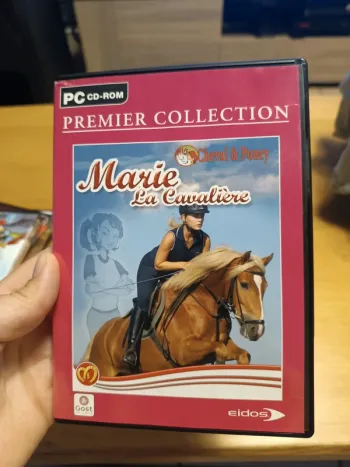 Jeu premier collection marie la cavalière cheval et poney pc cd-rom