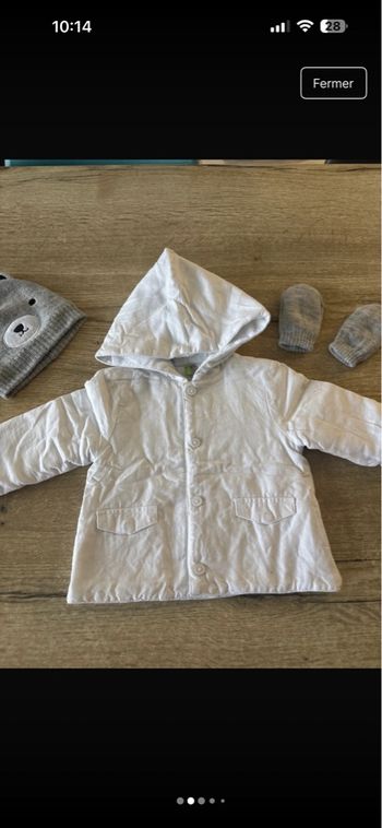 Manteau 6 mois