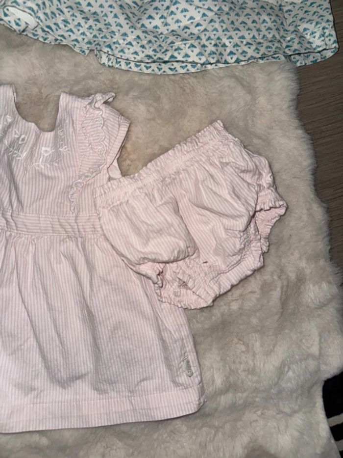 Lot 3 magnifiques robe été 6 mois - photo numéro 5