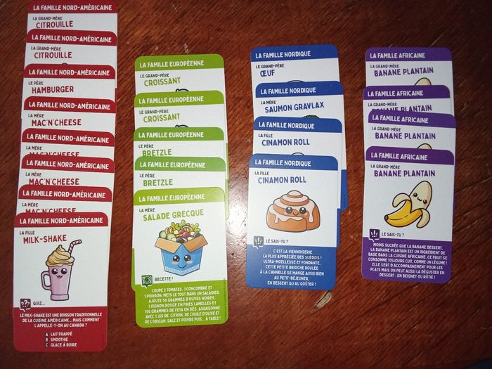 Collection Cartes Jeu de 7 familles Match 2025 - photo numéro 2