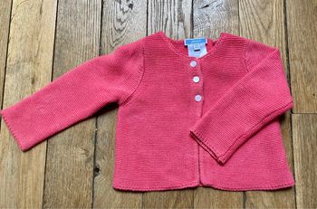 Gilet rose Jacadi 12 mois