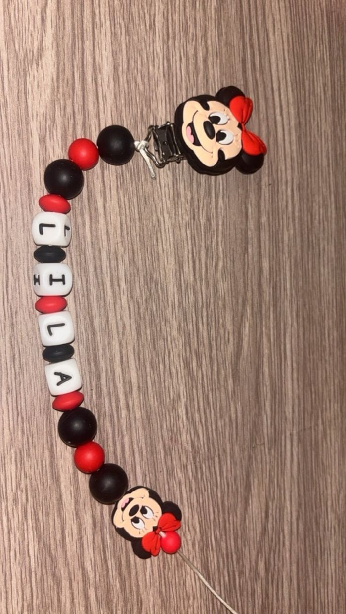 Attache tétine personnalisée - photo numéro 2