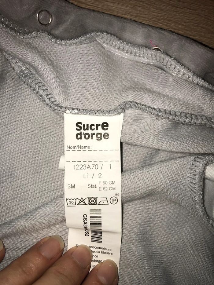 Grenouillère sucre d'orge - photo numéro 4
