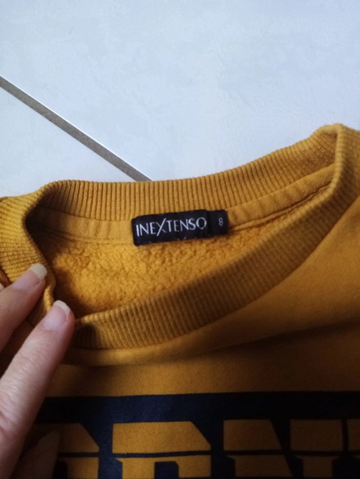 Pull moutarde 8A - photo numéro 3