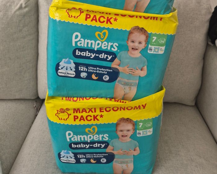 Couche pampers taille 7