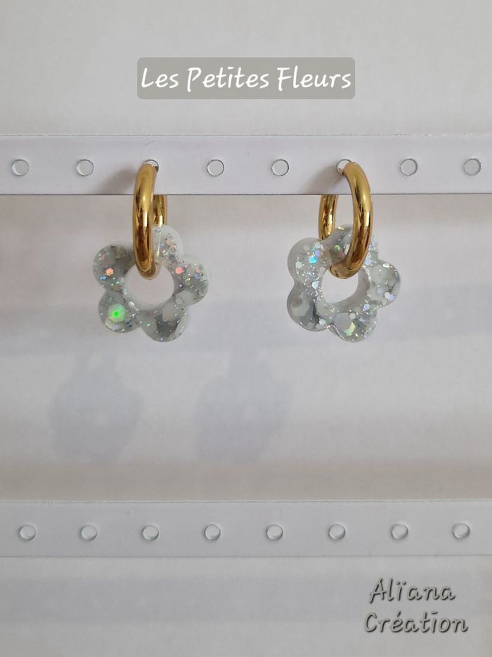 Boucles d'oreilles 🤍❄️