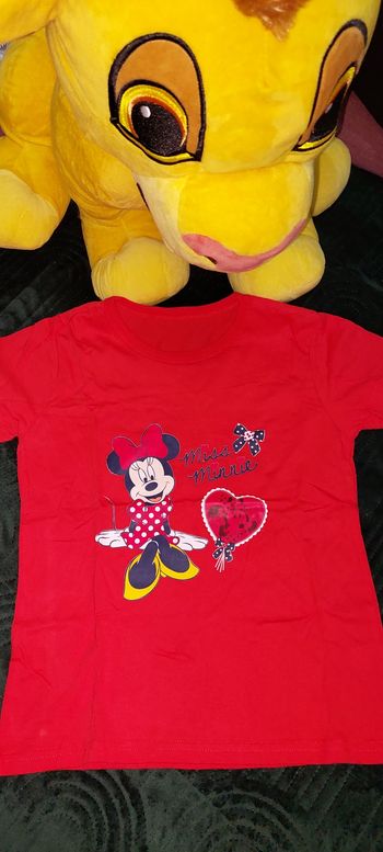 T shirt minnie fille