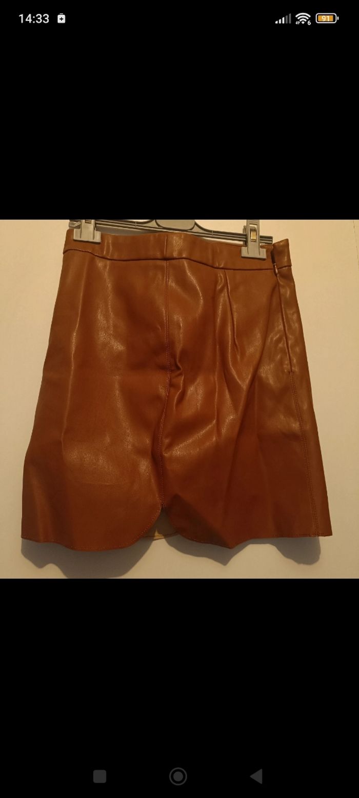 Jupe couleur Camel femme - photo numéro 2