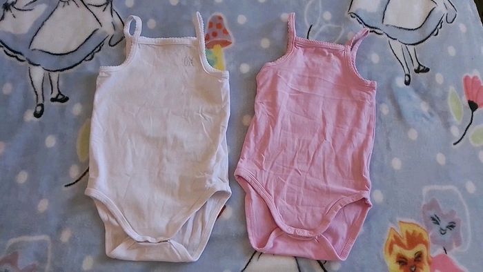 Lot bodies débardeur Orchestra 9 mois