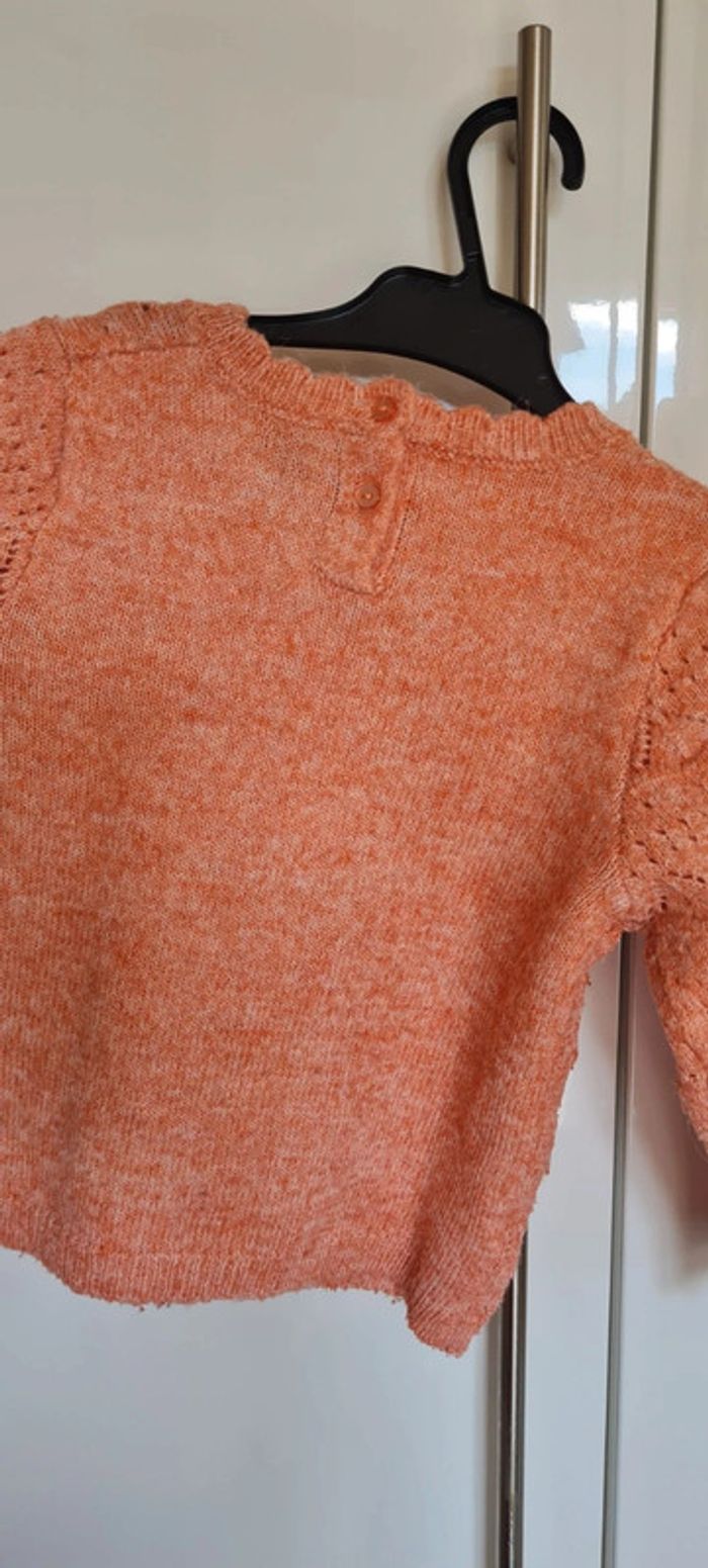 ● 24 mois ● Pull ajouré - photo numéro 2