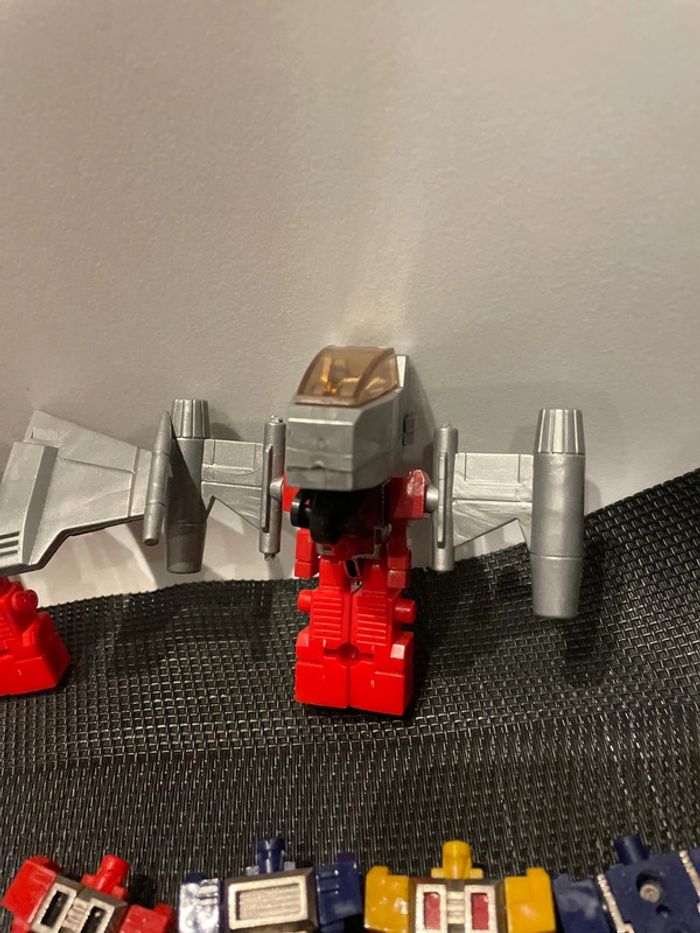 Joli lot robots Takara transformers Diaclone Blockman Robotech Robolinks vintage - photo numéro 3