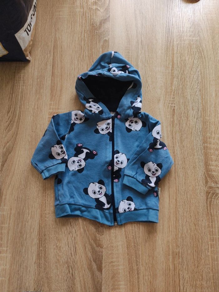 Ensemble veste et tee-shirt panda - photo numéro 3
