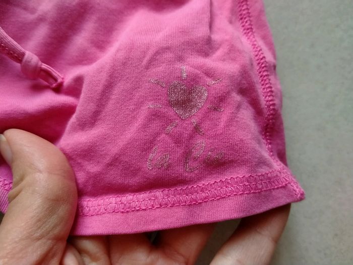 Joli petit ensemble été jupe short et débardeur. Bébé 6 mois - photo numéro 6