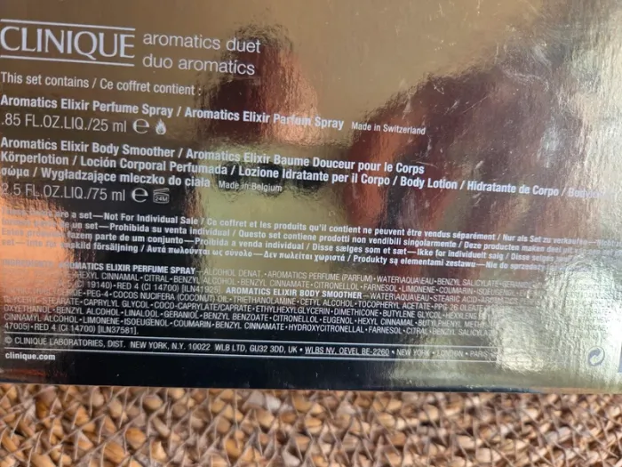 Clinique parfum elixir et elixir corp - photo numéro 6