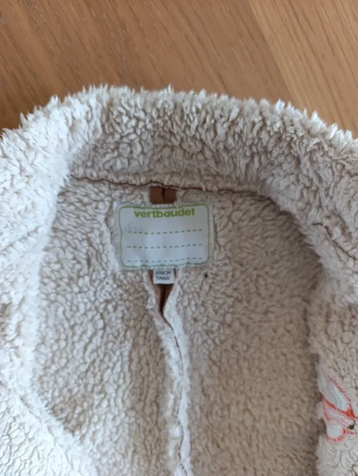Gilet Vertbaudet 5 ans offert - photo numéro 4