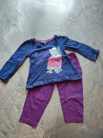 Pyjama 2 pièces été fille 3 ans