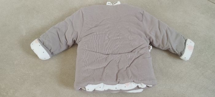 Gilet épais fille 0/1 mois gemo - photo numéro 2
