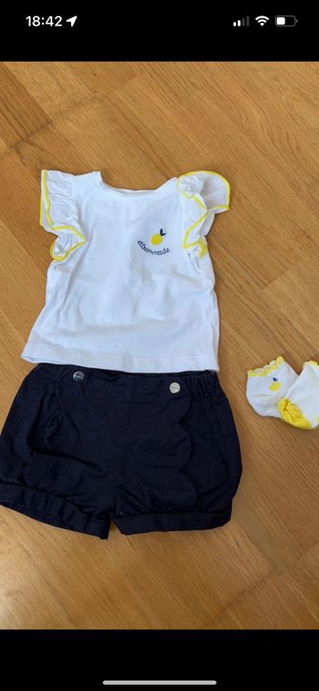 Ensemble jacadi 6 mois