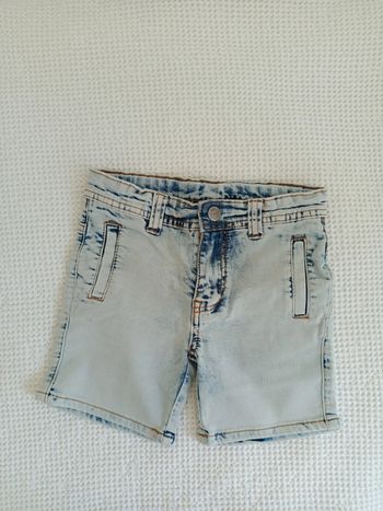 Short en jean slim taille réglable élastique Orchestra 5 ans