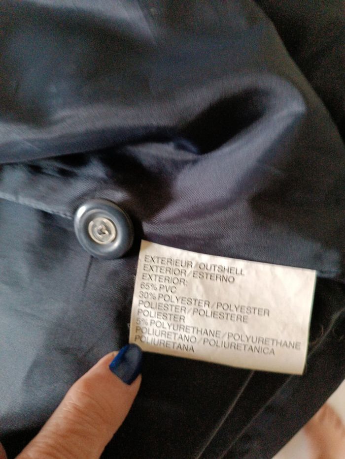 Trench parka noire Train d'enfer 38 - photo numéro 6
