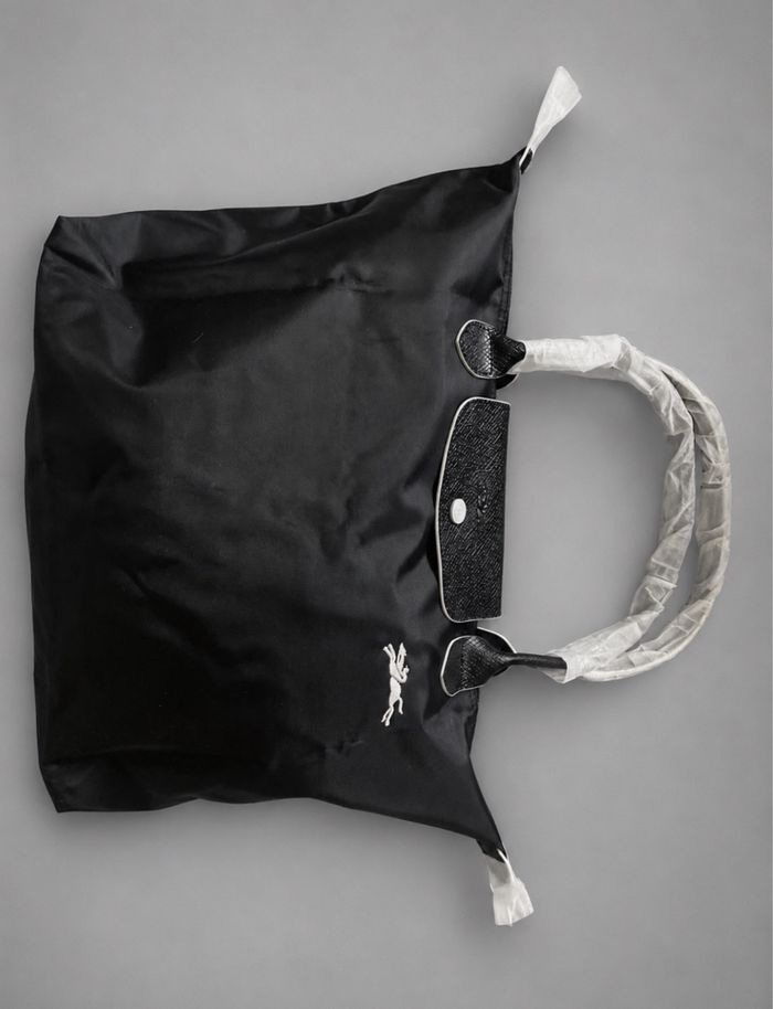 Sac lomchamp noir en nylon - photo numéro 1