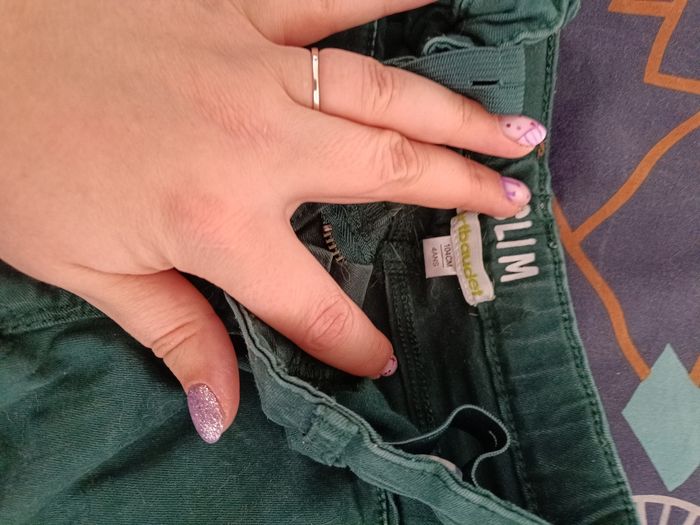 Lot de 2 pantalons fille 4 ans - photo numéro 4