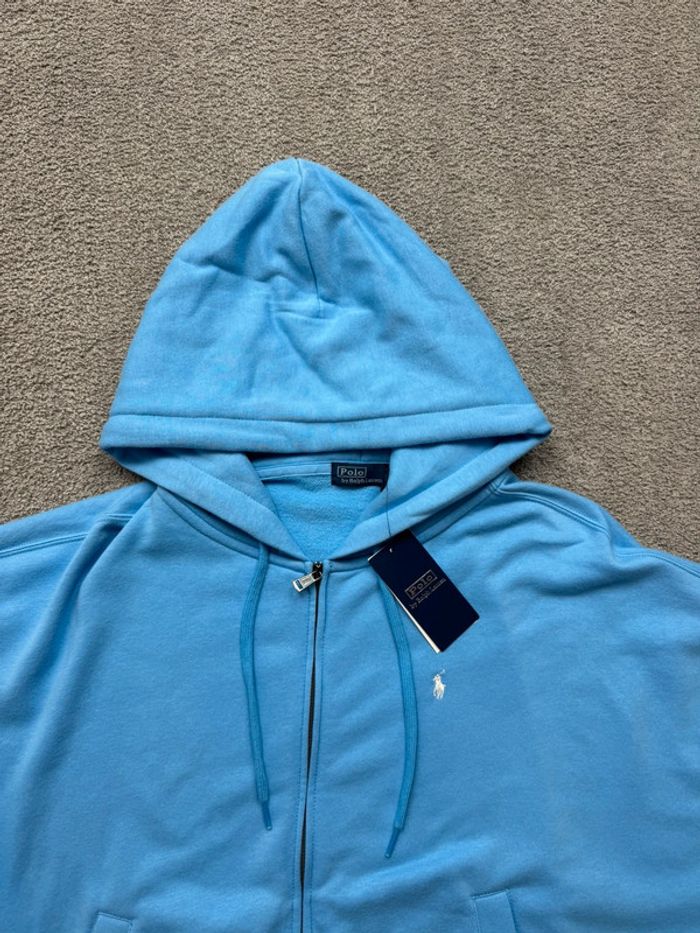 Gilet Ralph Lauren bleu clair taille S - photo numéro 2