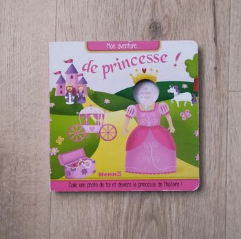 Livre fille mon aventure de Princesse édition Hemma