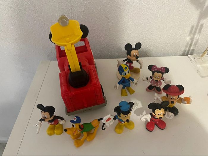 lot mickey avec voiture - photo numéro 3