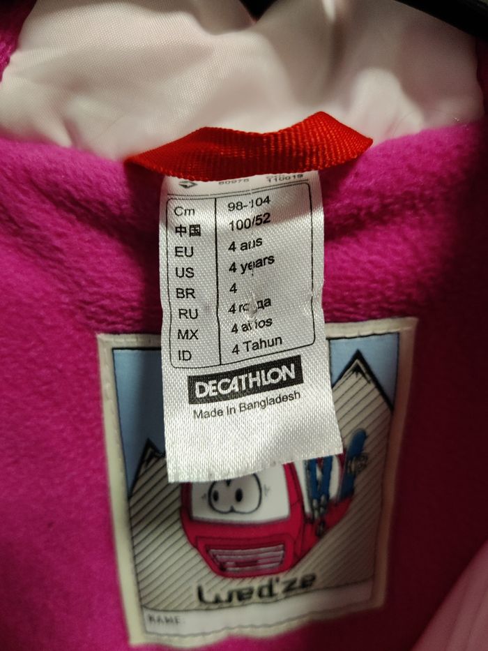 Veste de ski Decathlon 4ans - photo numéro 4