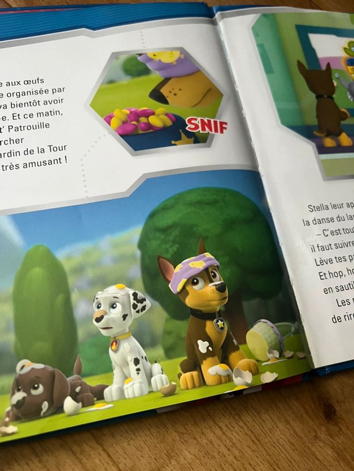 Livre Paw Patrol la chasse aux œufs - photo numéro 4
