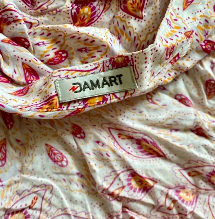 🌺 Chemise  fluide Damart – imprimé floral Taille 44 - photo numéro 8