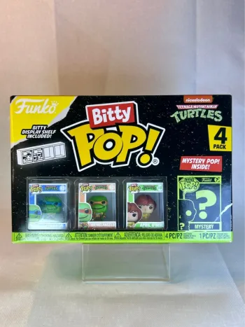 Funko Bitty Pop! Teenage Mutant Ninja Turtles (Leonardo, Michelangelo, April O’Neil + Mystery)