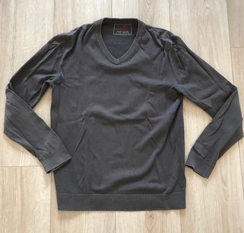 Pull col V marron Esprit