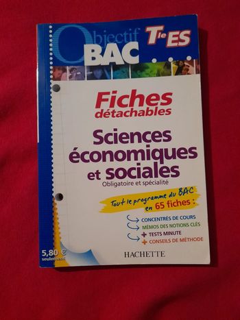 Objectif Bac : Tle Es - Sciences économiques et sociales
