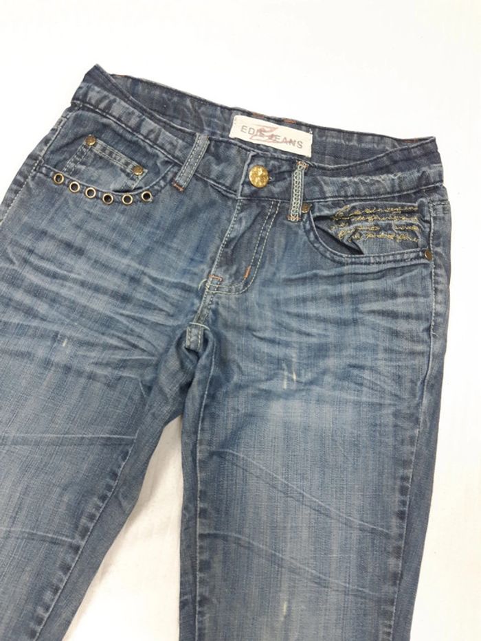 Pantalon jean taille basse Y2k T36 - photo numéro 2
