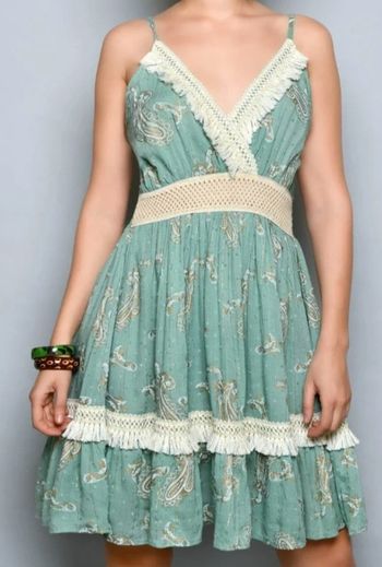 Robe d'été à bretelles fines