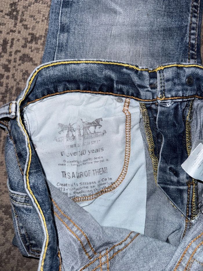 Jean Levi’s homme - Taille W29 L32 (FR 38) - Bleu délavé - Coupe droite - photo numéro 6