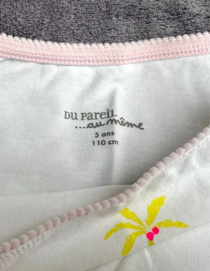 Maillot de corps fille, 5 ans, DPAM (lot de 2) - photo numéro 3