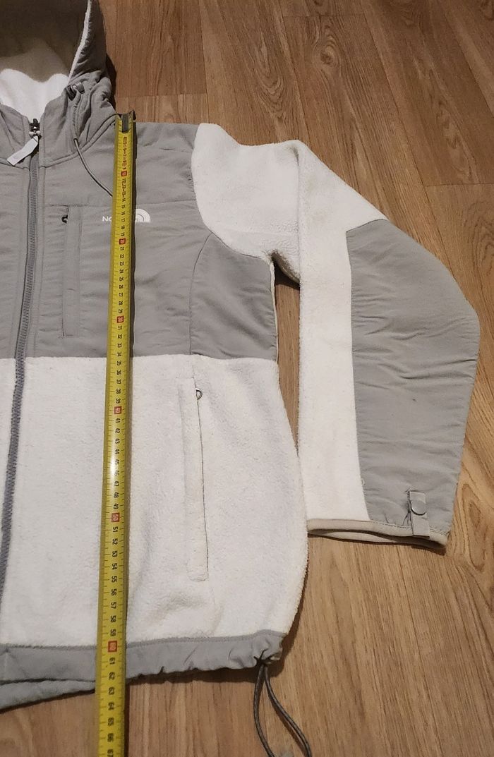 Veste polaire the North Face denali couleur blanc/gris pour femme taille M/M - photo numéro 10