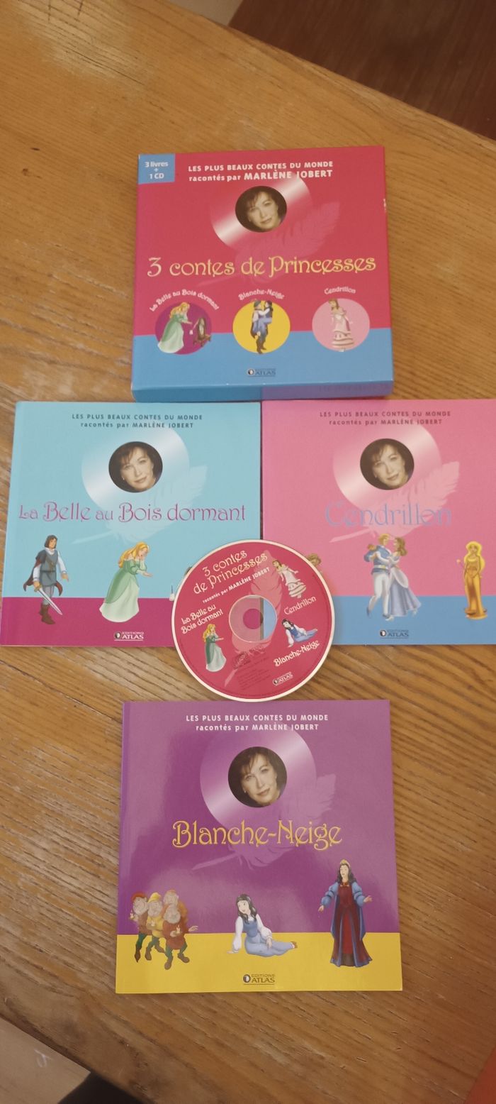 3 contes de princesses Marlène Jobert - photo numéro 3