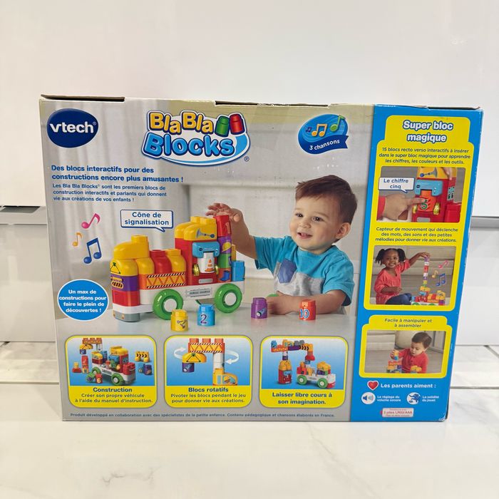 VTech - Bla-Bla-Blocks - Mon Camion 1,2,3 interactif. Neuf. - photo numéro 2