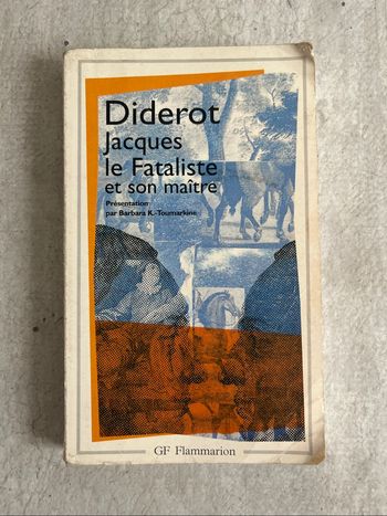 Jacques le Fataliste et son maître de Diderot