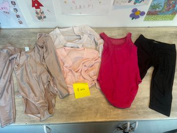 ensemble danse gym fille 8-10 ans 5 vêtements