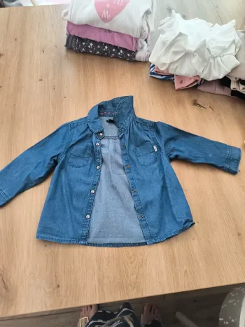 Chemise en jeans
